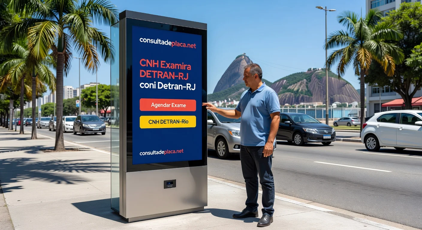 Agendar Exame da CNH no DETRAN Rio de Janeiro 2026: Teórico, Médico e Biometria