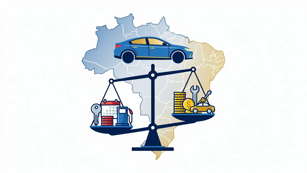 Alugar ou Comprar Carro para App em 2026: O Que Compensa?