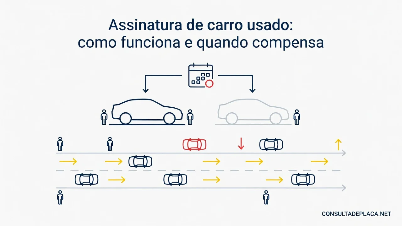 Assinatura de carro usado: como funciona e quando compensa