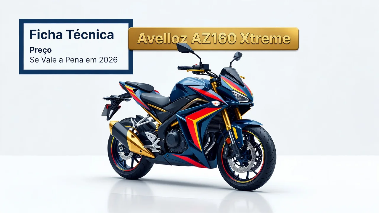 Avelloz AZ160 Xtreme: Ficha Técnica, Preço e Se Vale a Pena em 2026