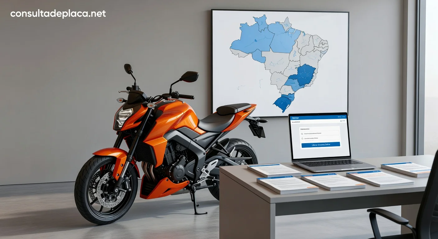 Baixa de Gravame de Moto no Detran Online 2026: Quanto Custa