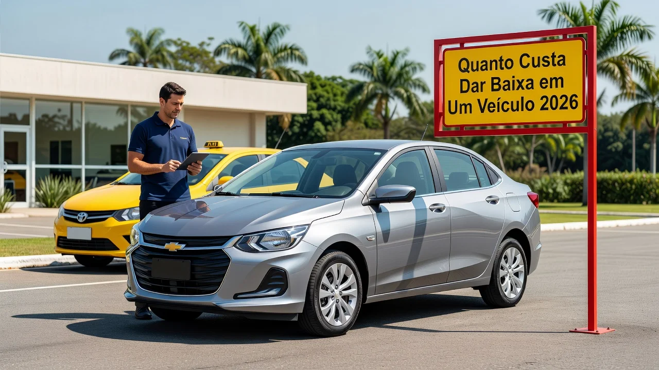 Quanto Custa Dar Baixa em Um Veiculo 2026