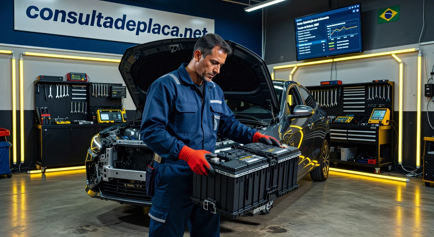 Bateria de Carro Híbrido: Quanto Custa Trocar em 2026?