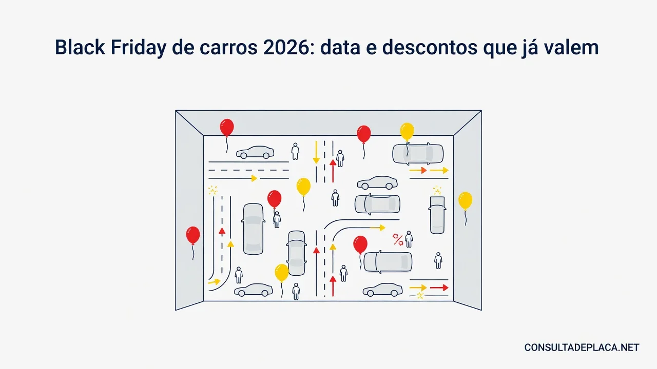 Black Friday de carros 2026: data e descontos que já valem