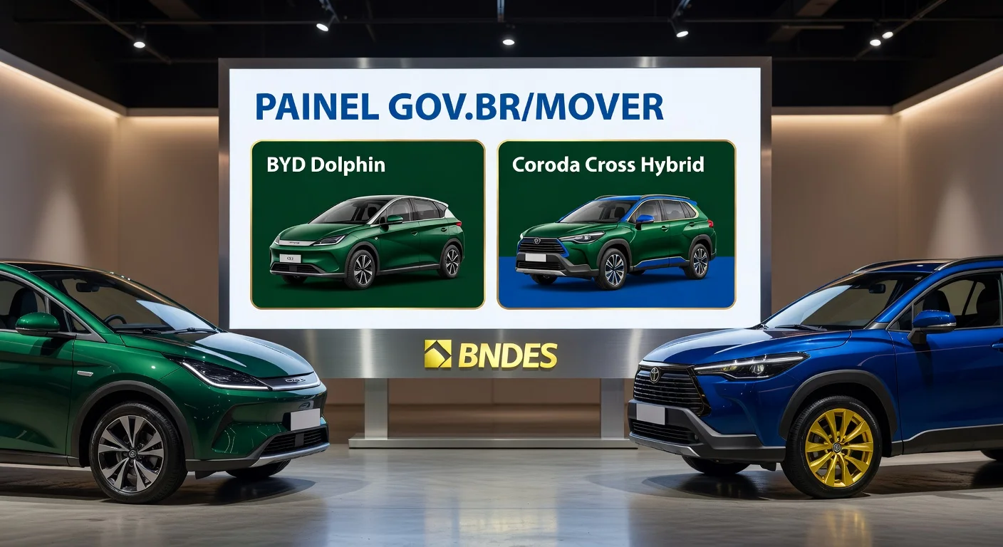 BNDES Mover 2026: Financie Carro Elétrico com Taxa a Partir de 0,99% a.m.