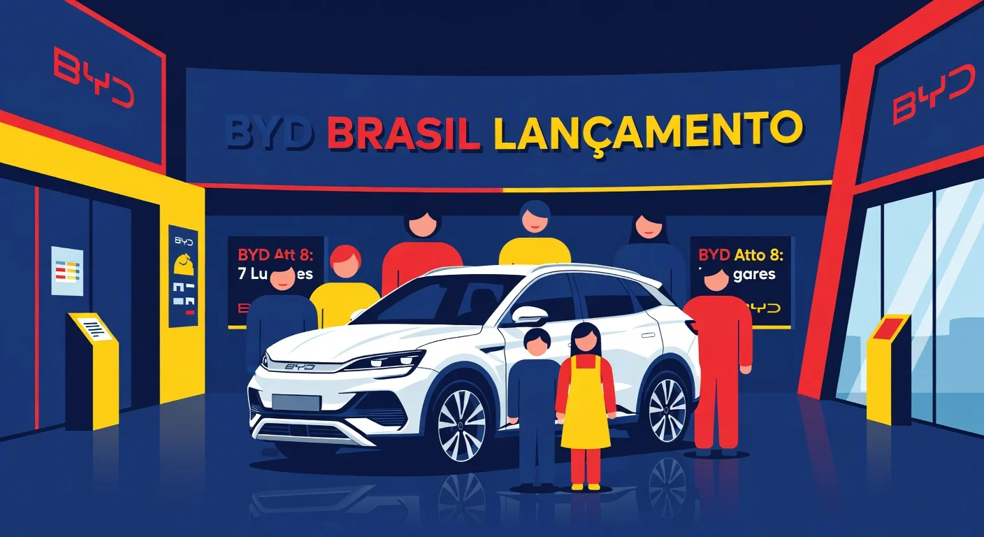 BYD Atto 8: Preço no Brasil e Detalhes do SUV 7 Lugares (2026)