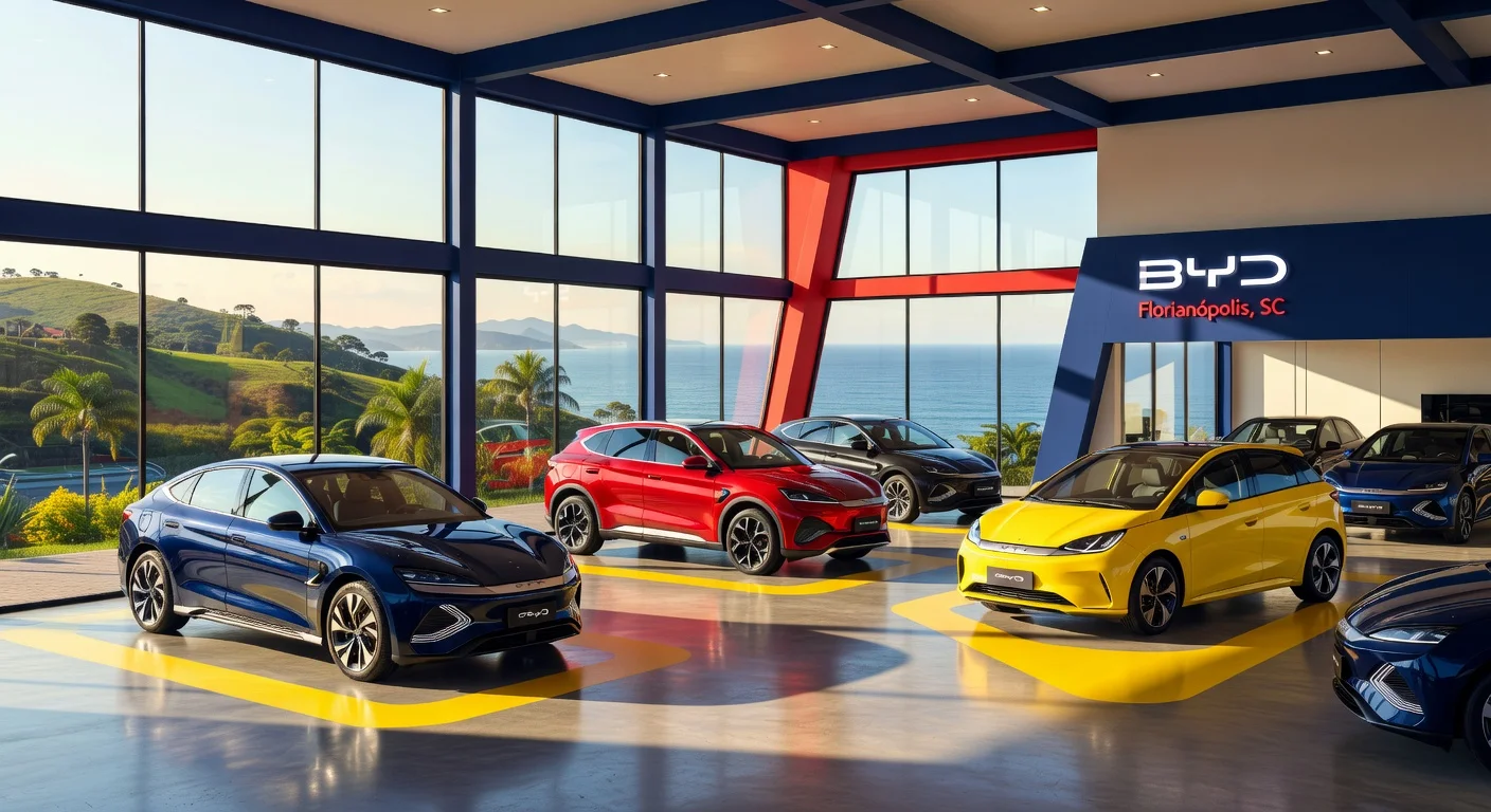 Concessionária BYD em Florianópolis e Santa Catarina: DVA 2026