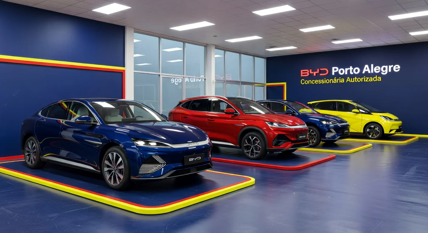 Concessionária BYD em Porto Alegre e RS: IESA Autorizada 2026