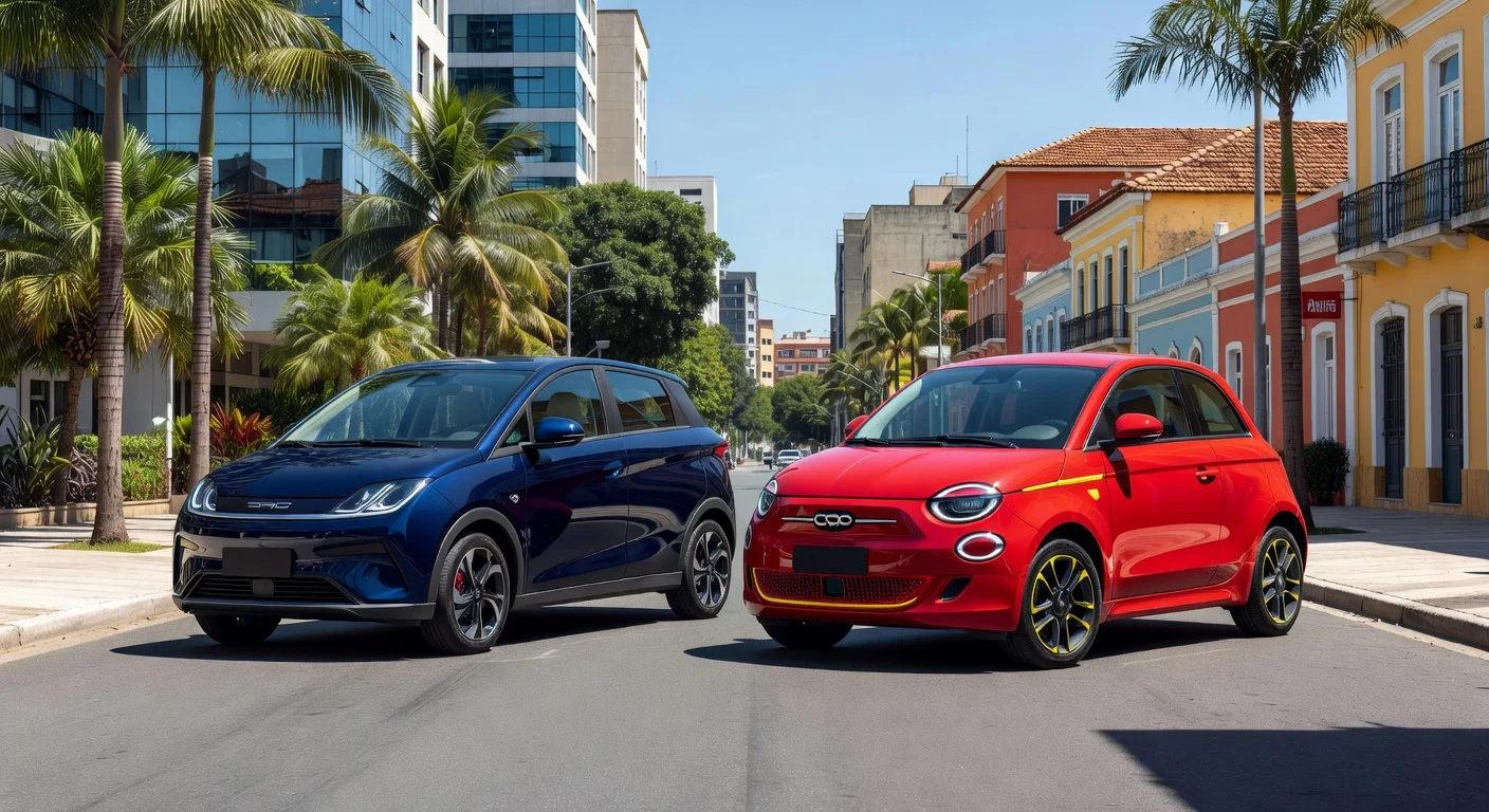 BYD Dolphin Mini vs Fiat 500e: Qual Elétrico Vale no Brasil 2026?