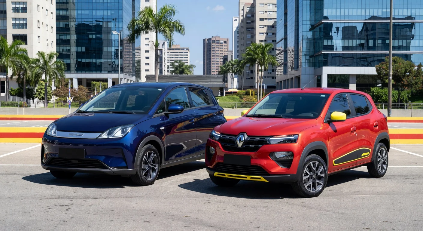 BYD Dolphin Mini vs Kwid E-Tech: Qual Comprar em 2026?