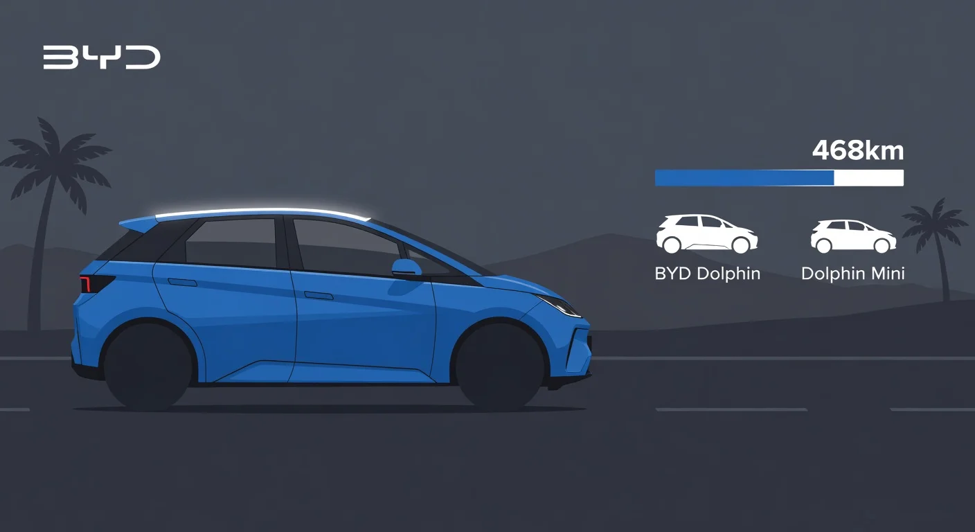 BYD Dolphin 2026: preço, autonomia e diferença para o Mini