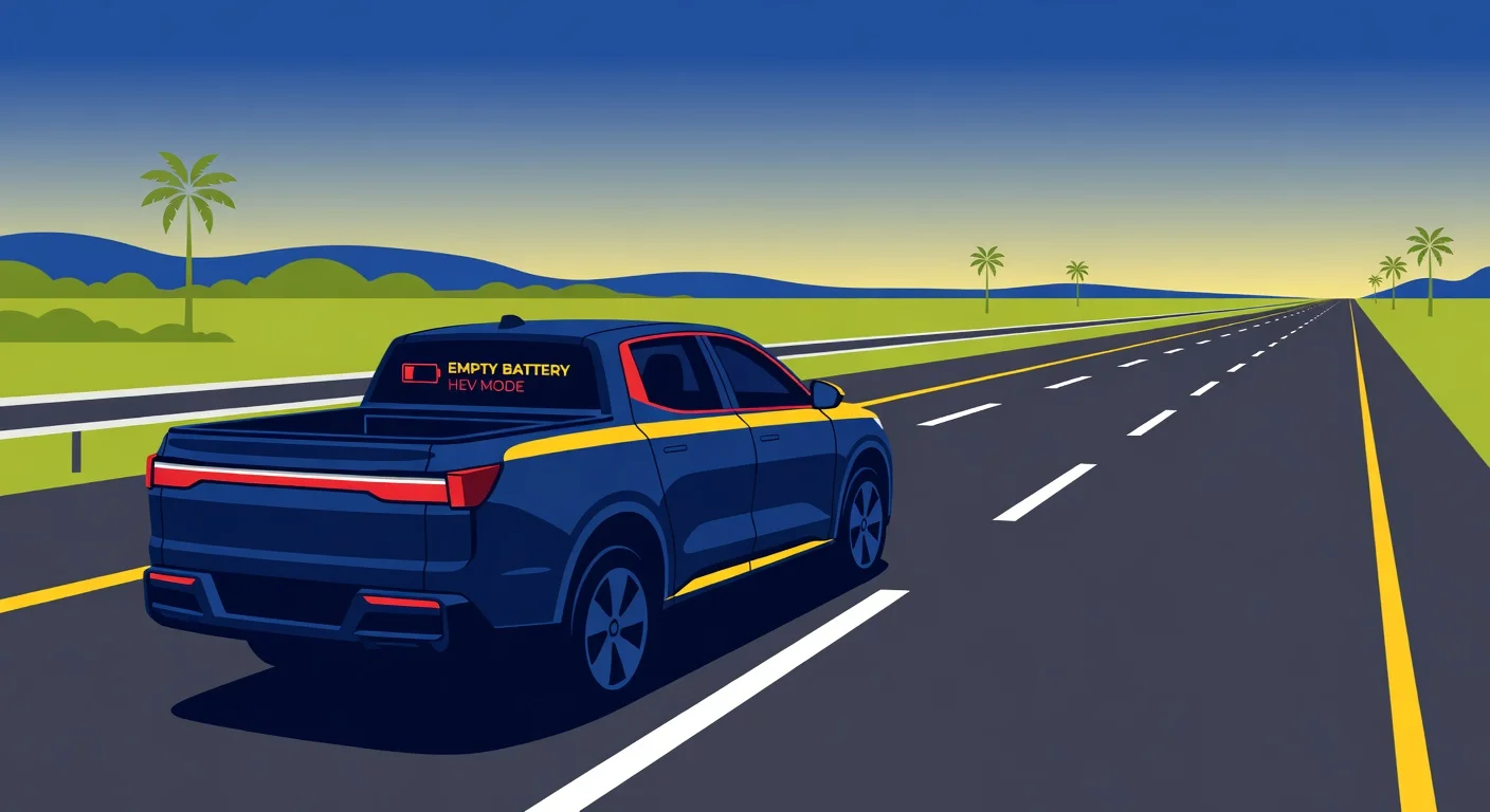 BYD Shark sem Bateria: Consumo Real no Modo HEV (2026)