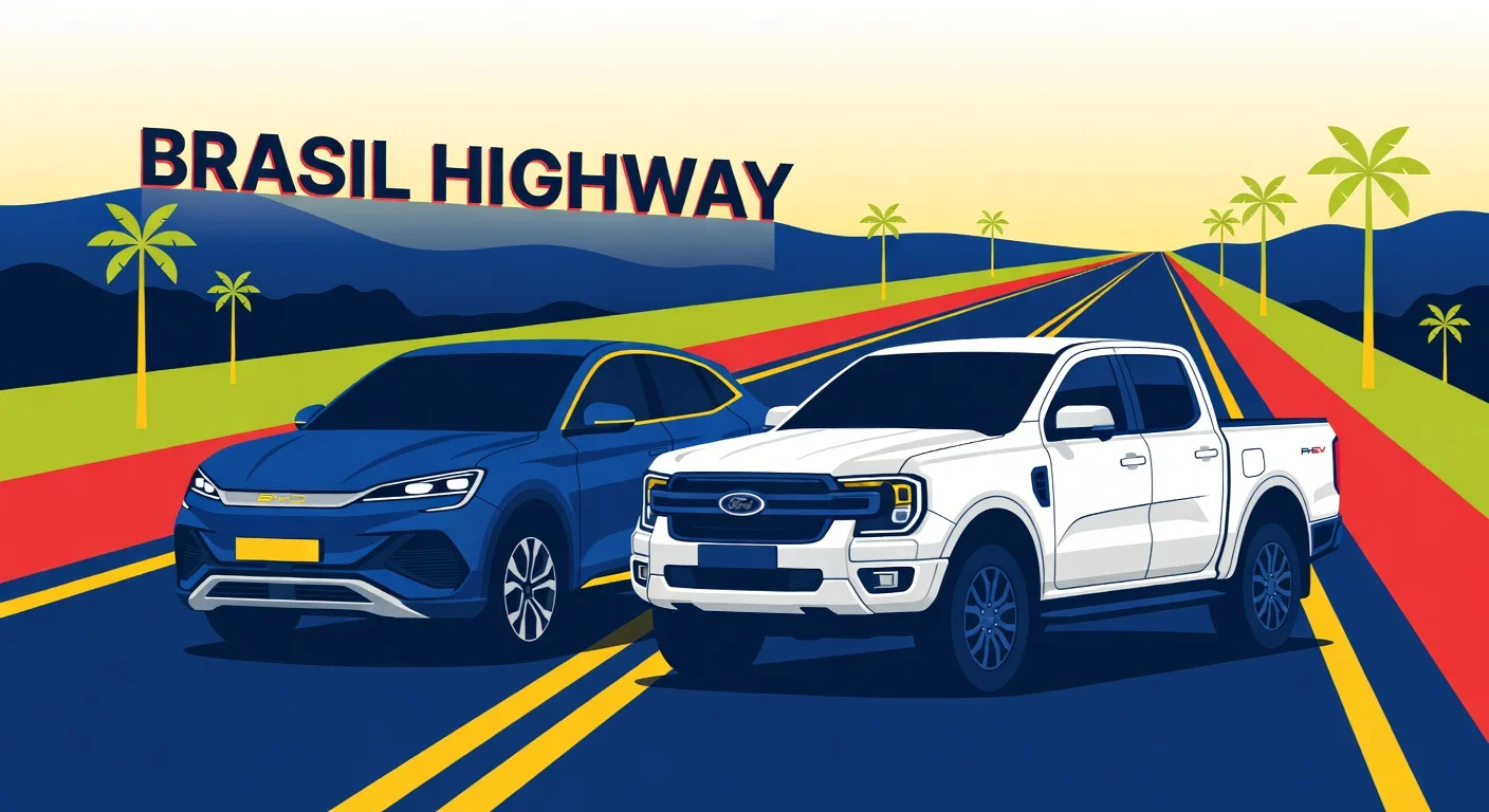 BYD Shark vs Ford Ranger PHEV: Qual Picape Híbrida Comprar? (2026)