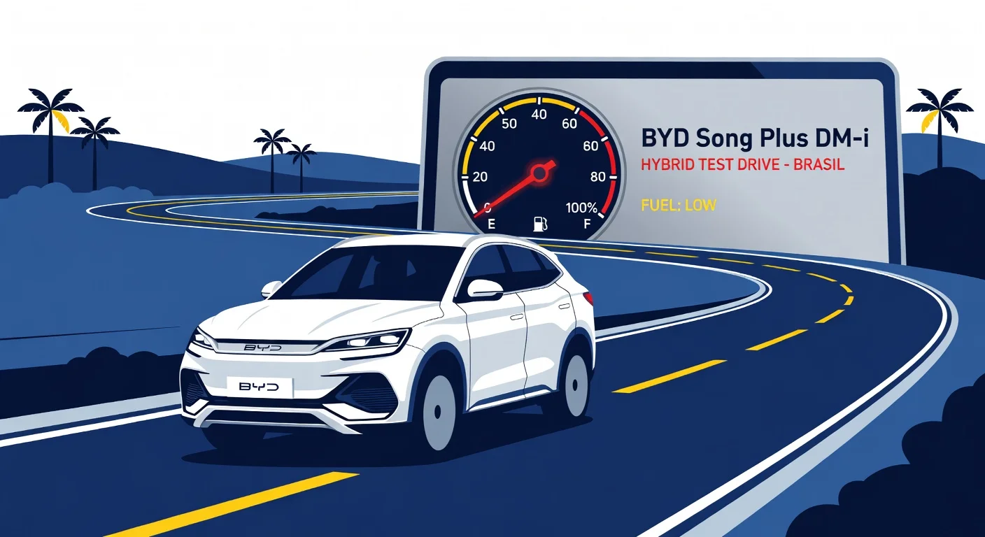 BYD Song Plus DM-i: Consumo Real e Autonomia no Teste (2026)