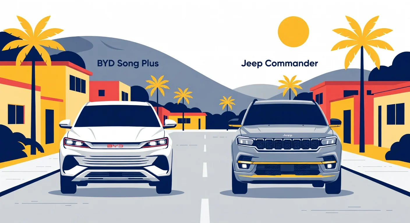 BYD Song Plus vs Jeep Commander: Qual SUV Híbrido Comprar em 2026?