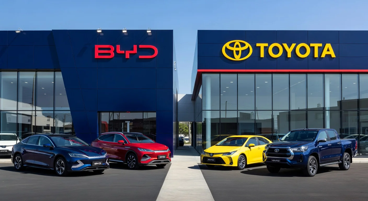 BYD vs Toyota: Qual a Marca Mais Confiável em Elétricos e Híbridos no Brasil 2026?