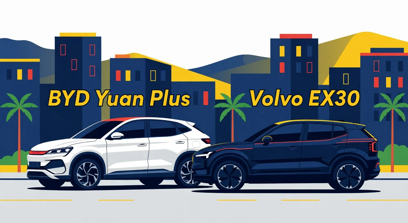 BYD Yuan Plus vs Volvo EX30: Qual SUV Elétrico Comprar em 2026?