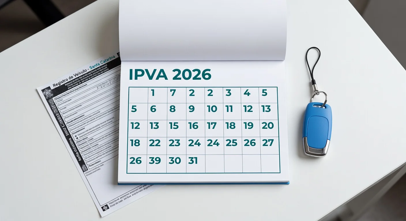 Calendário IPVA 2026 SC: Datas e Prazos para Não Perder