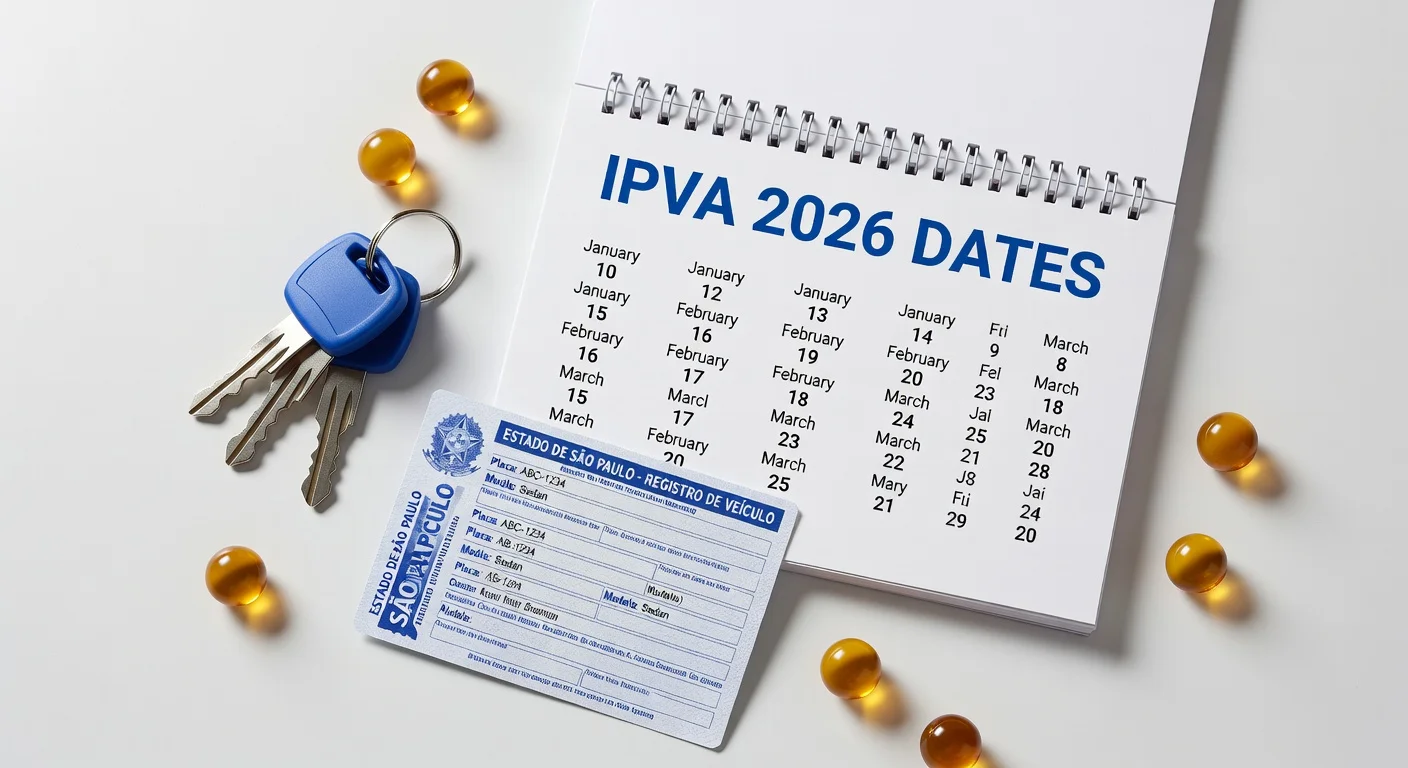 Calendário IPVA 2026 SP: Datas e Prazos para Não Perder