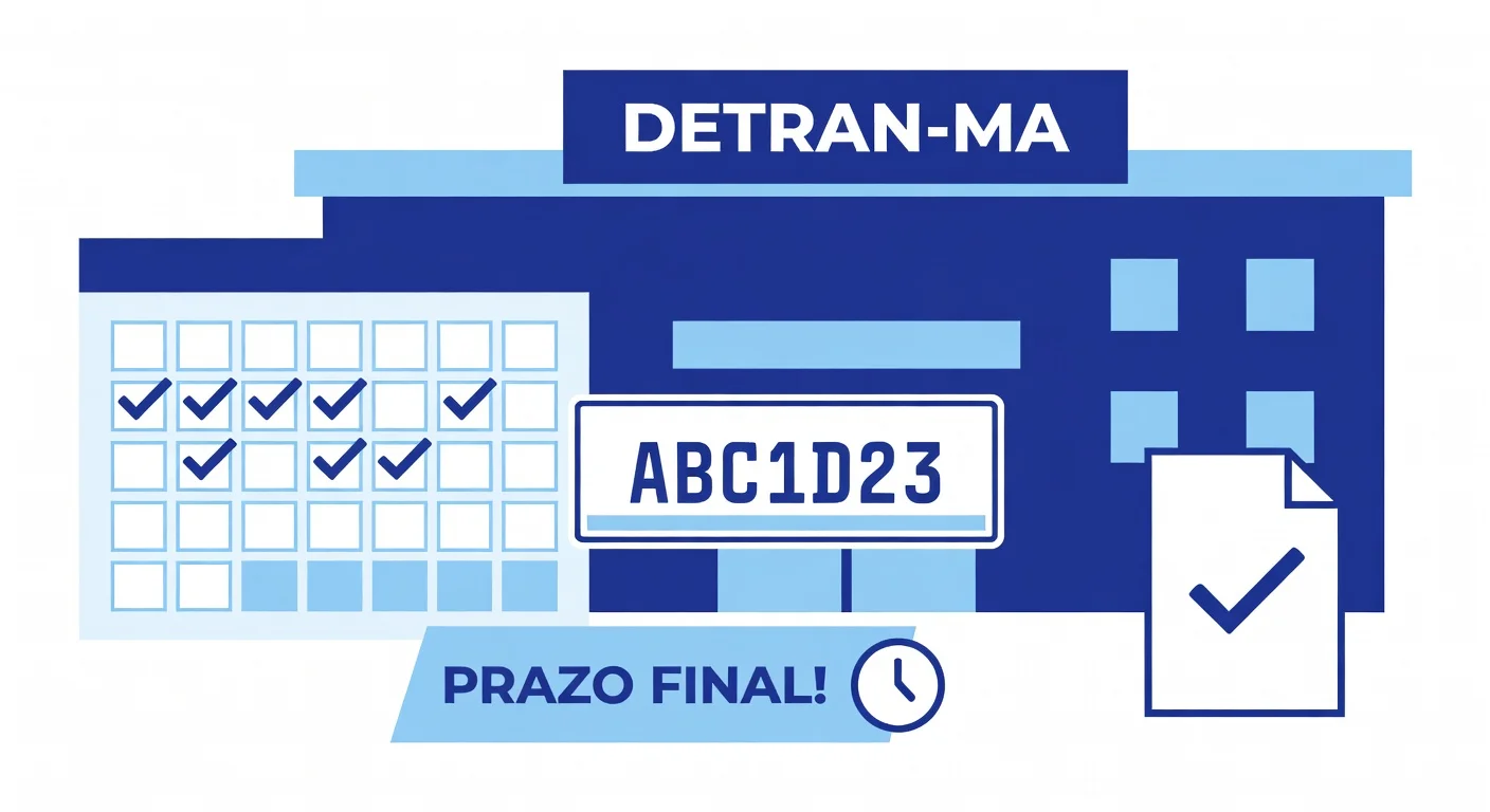 Calendário Licenciamento MA 2026: Datas por Final de Placa