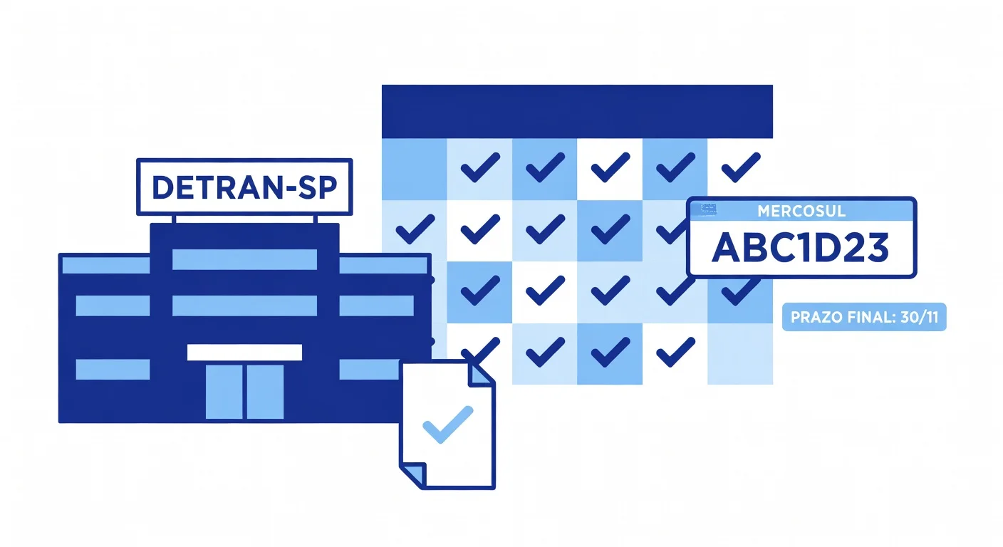 Calendário Licenciamento SP 2026: Datas por Final de Placa