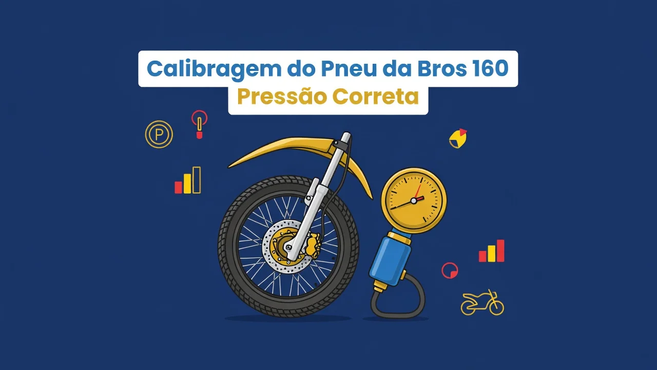 Calibragem do Pneu da Bros 160 Pressão Correta