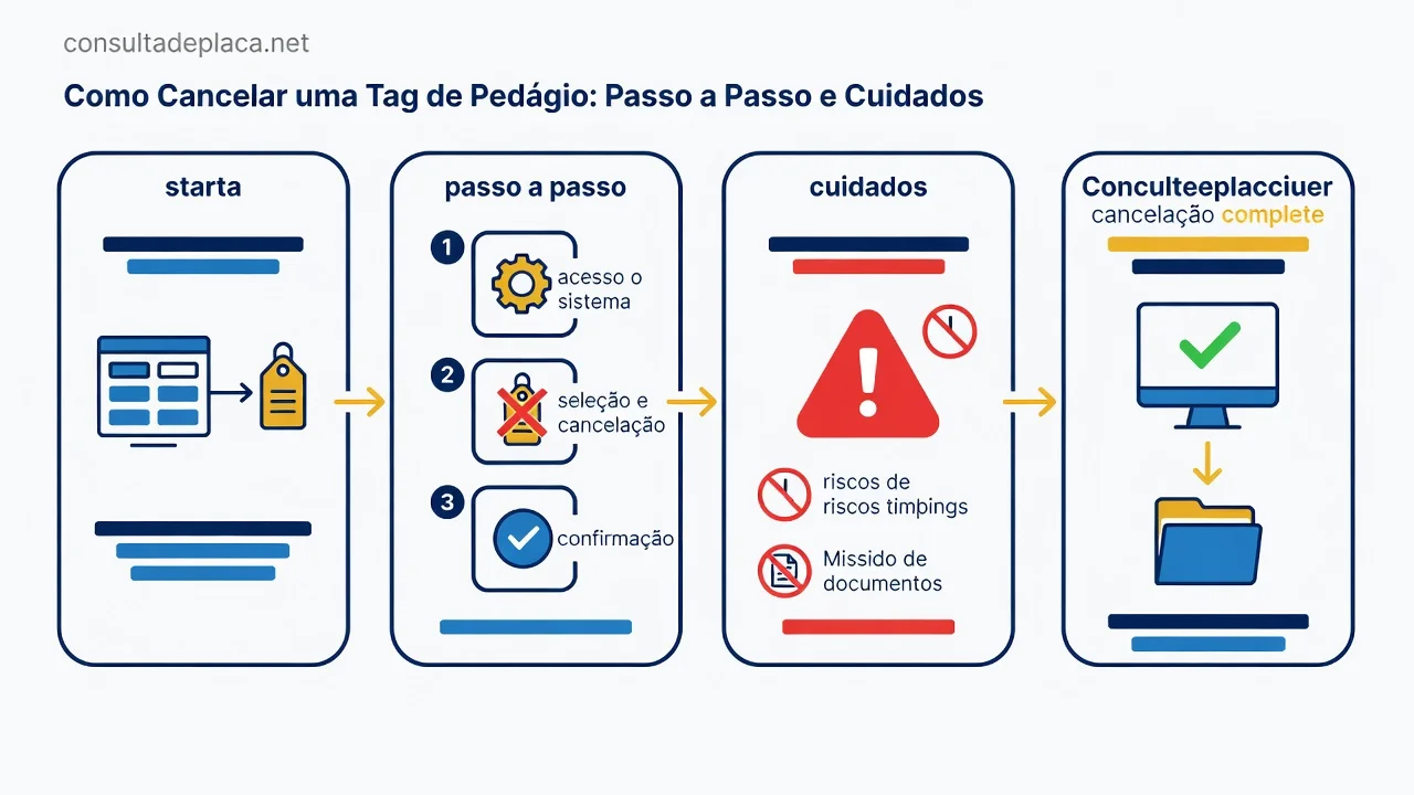 Como Cancelar uma Tag de Pedagio: Passo a Passo e Cuidados
