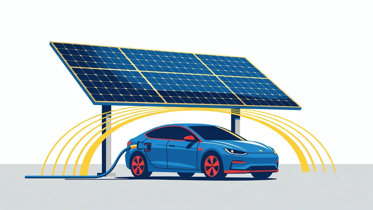 Carregar Carro Elétrico com Energia Solar