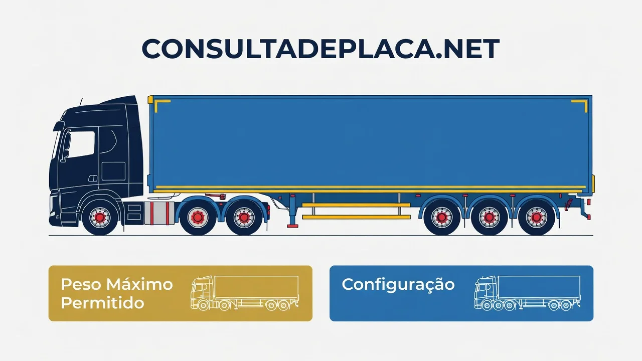 Carreta de 4 Eixos: Peso Maximo Permitido e Configuracao