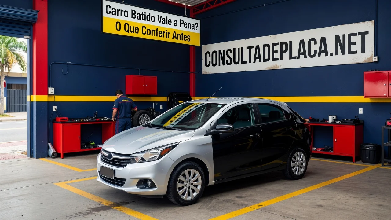 Carro Batido Vale a Pena? O Que Conferir Antes
