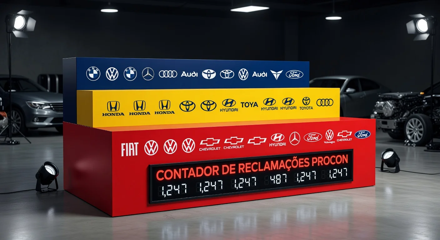 Marcas de Carro com Mais Reclamações no Procon 2025/2026: Ranking Completo