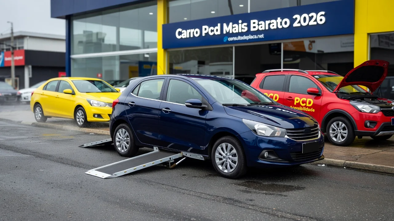 Carro Pcd Mais Barato 2026