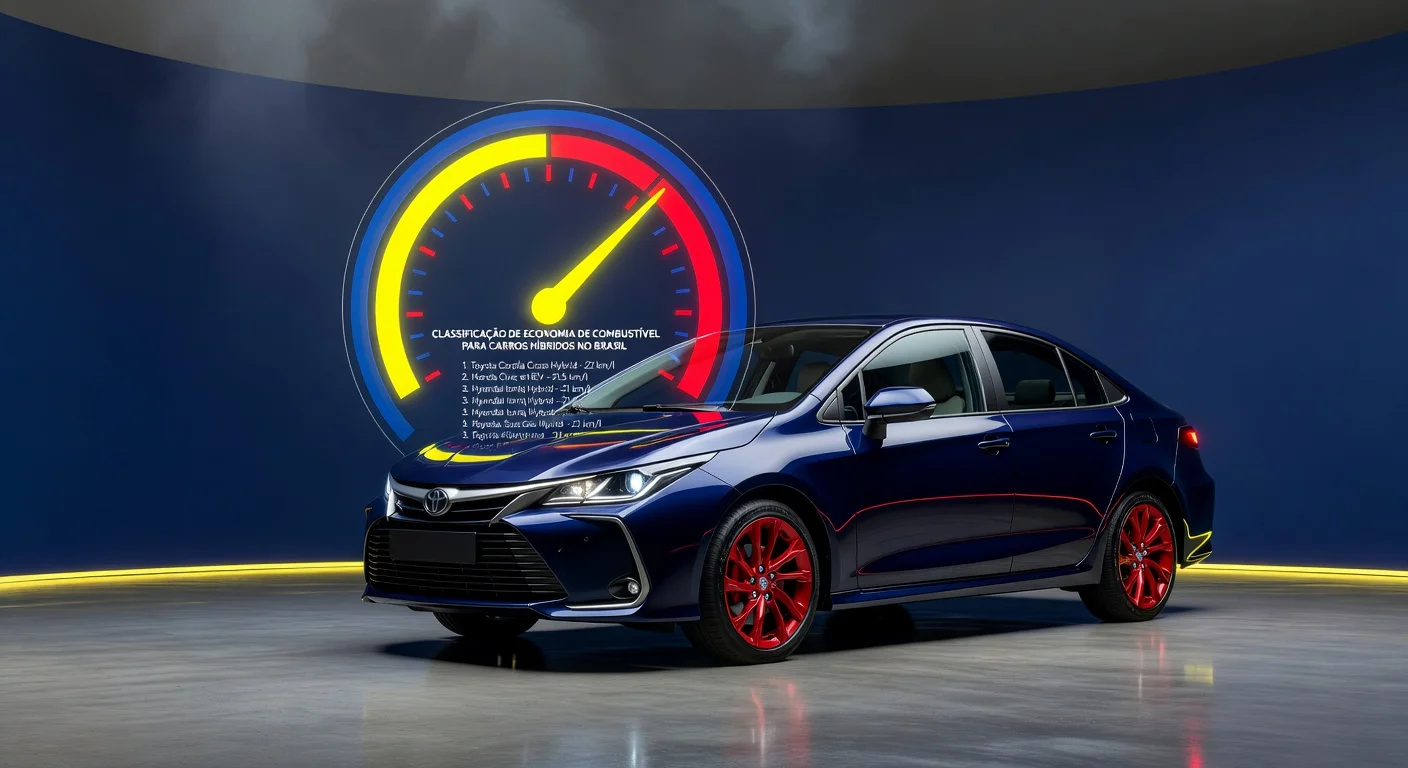 Top 10 Carros Híbridos Mais Econômicos do Brasil em 2026