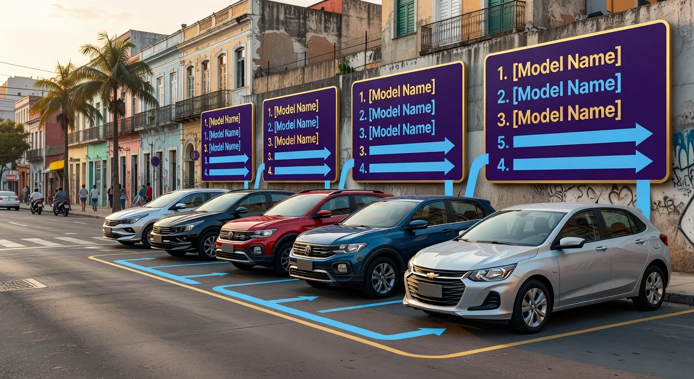 Carros Mais Roubados do Brasil 2026 e o Impacto no Seguro