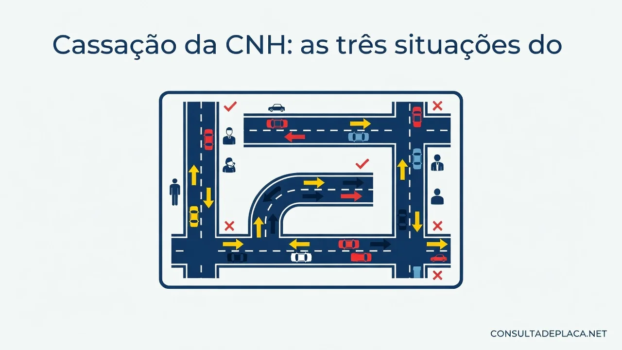 Cassação da CNH: as três situações do artigo 263 do CTB