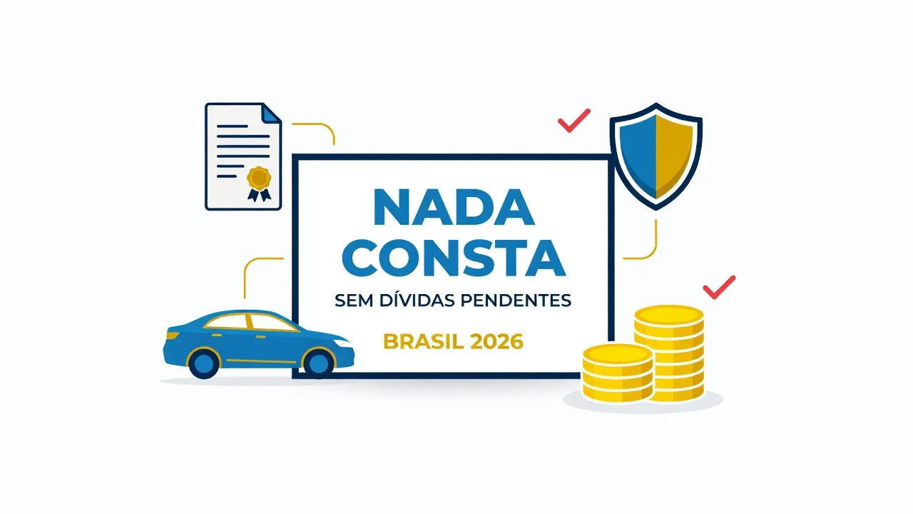 Certidão Negativa de Débitos do Veículo (Nada Consta) 2026
