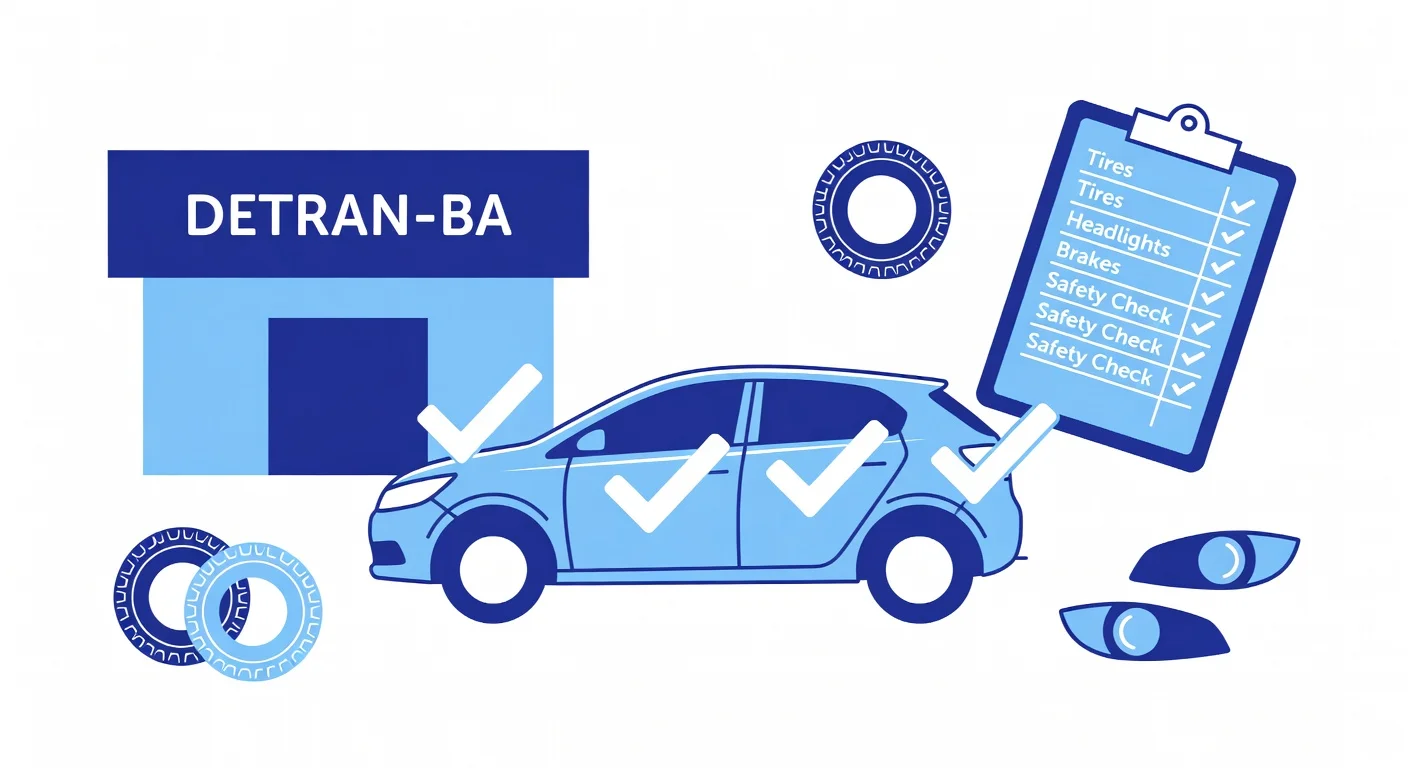 Checklist Vistoria Detran BA: Tudo que Você Precisa Levar em 2026