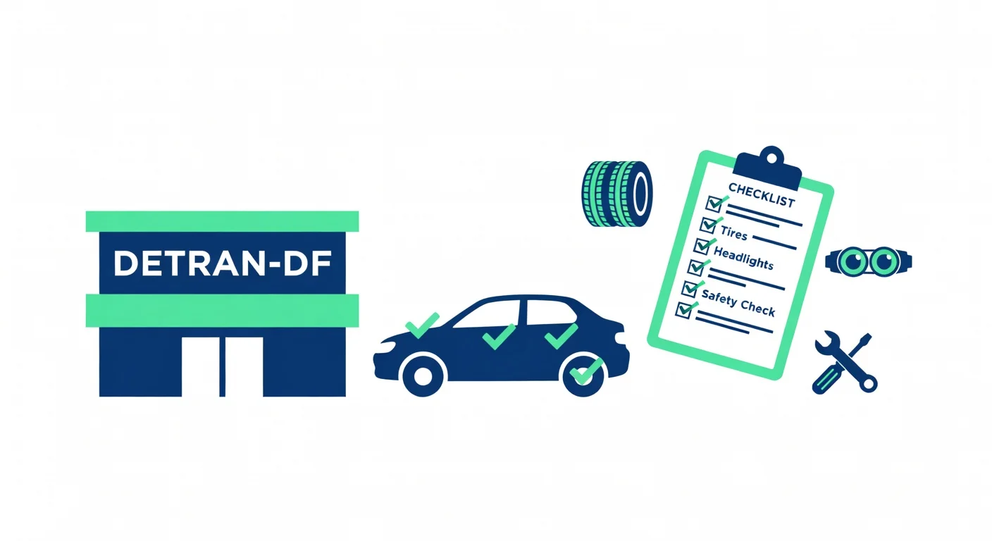 Checklist Vistoria Detran DF: Tudo que Você Precisa Levar em 2026