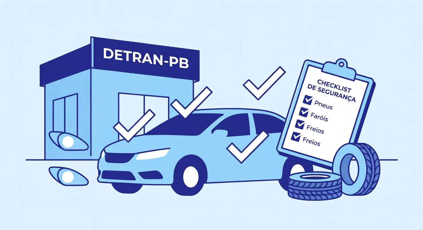 Checklist Vistoria Detran PB: Tudo que Você Precisa Levar em 2026