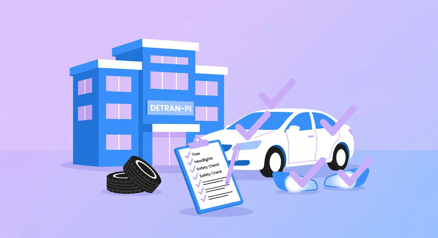 Checklist Vistoria Detran PI: Tudo que Você Precisa Levar em 2026