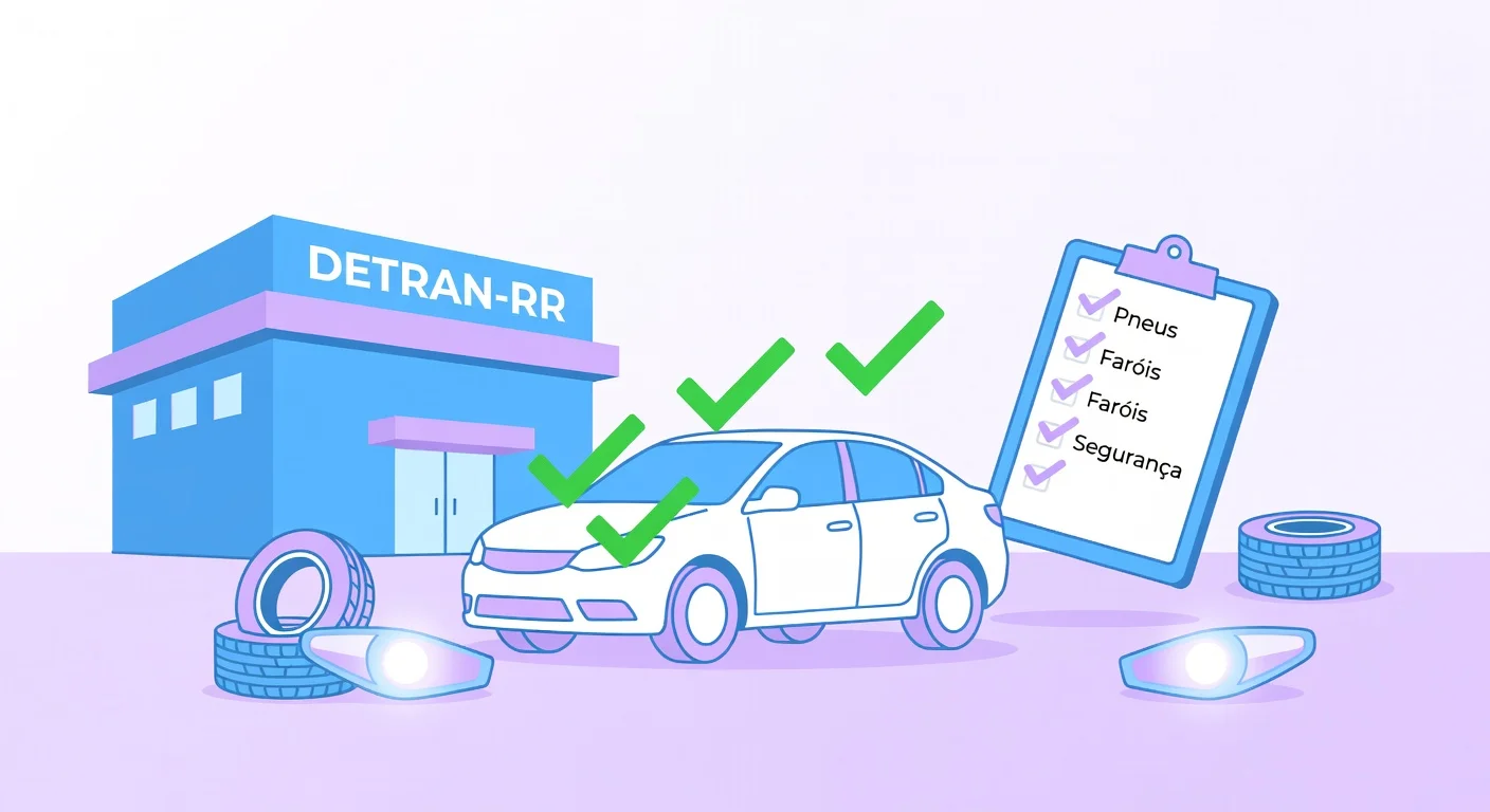 Checklist Vistoria Detran RR: Tudo que Você Precisa Levar em 2026