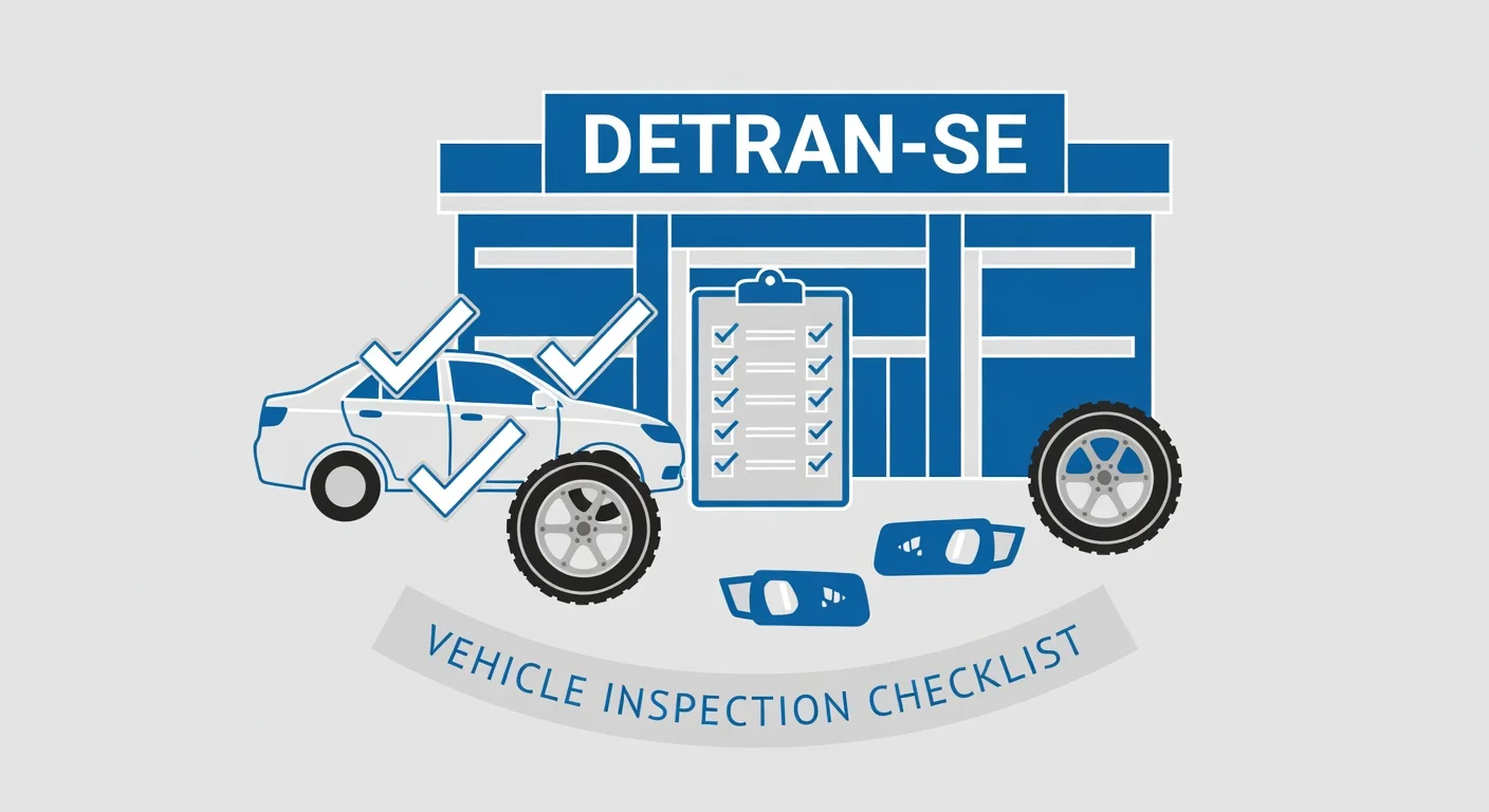 Checklist Vistoria Detran SE: Tudo que Você Precisa Levar em 2026