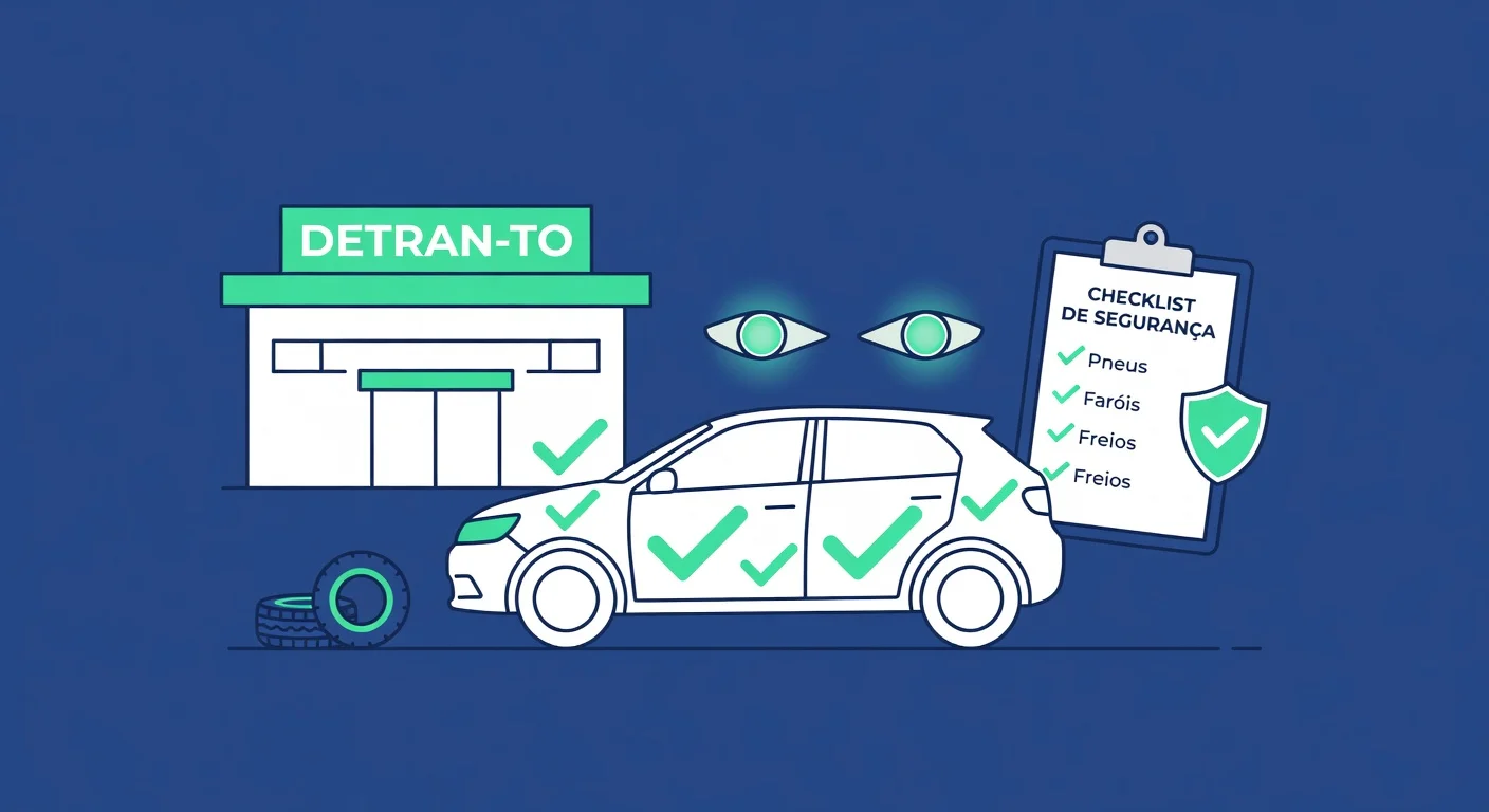 Checklist Vistoria Detran TO: Tudo que Você Precisa Levar em 2026