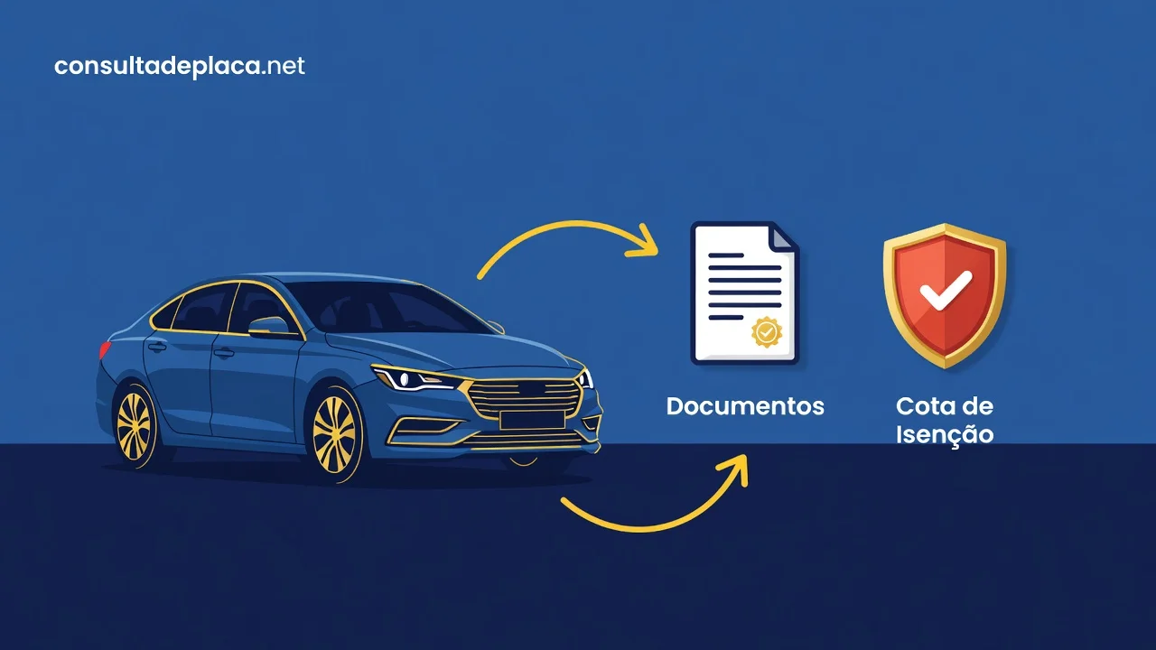 Ir a Ciudad del Este de Carro: Documentos e Cota de Isencao