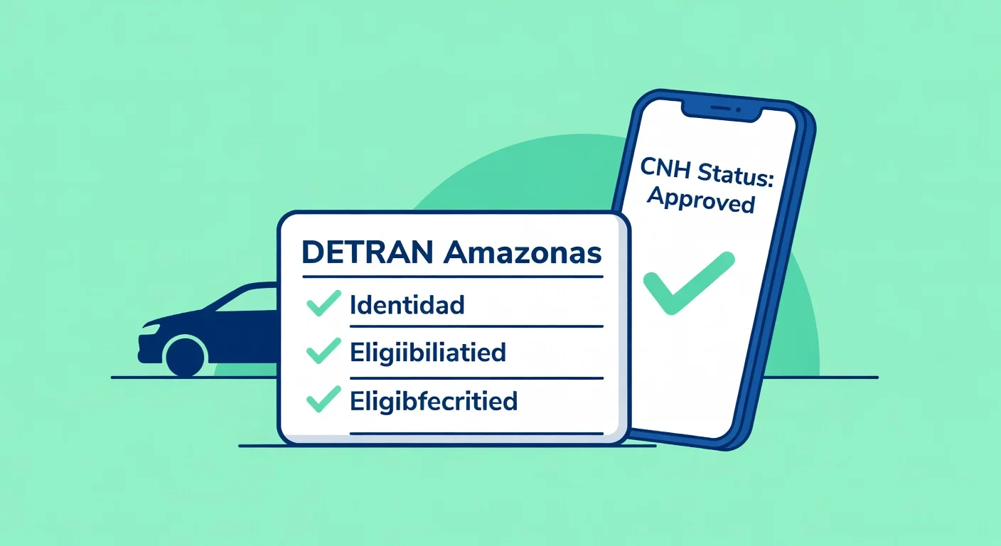 Consulta CNH Detran AM: Situação, Pontos e Renovação em Amazonas