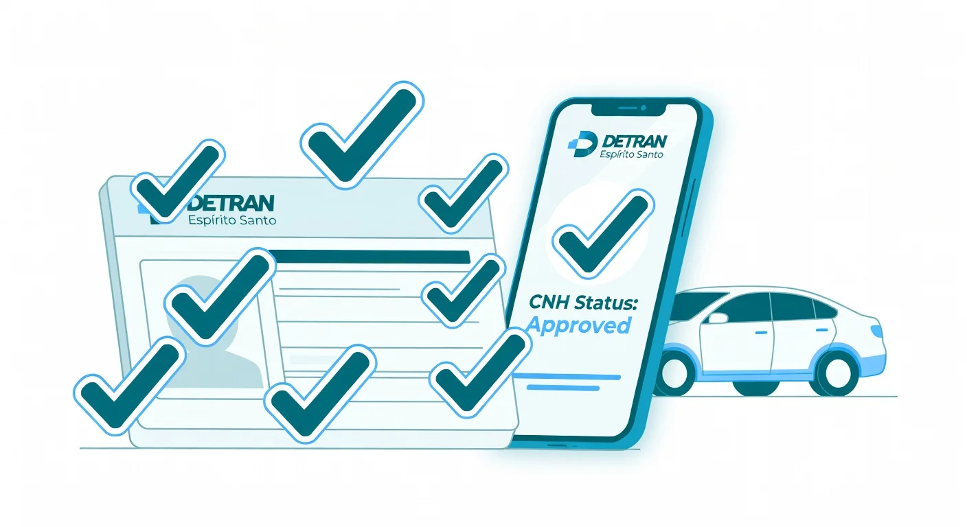 Consulta CNH Detran ES: Situação, Pontos e Renovação em Espírito Santo
