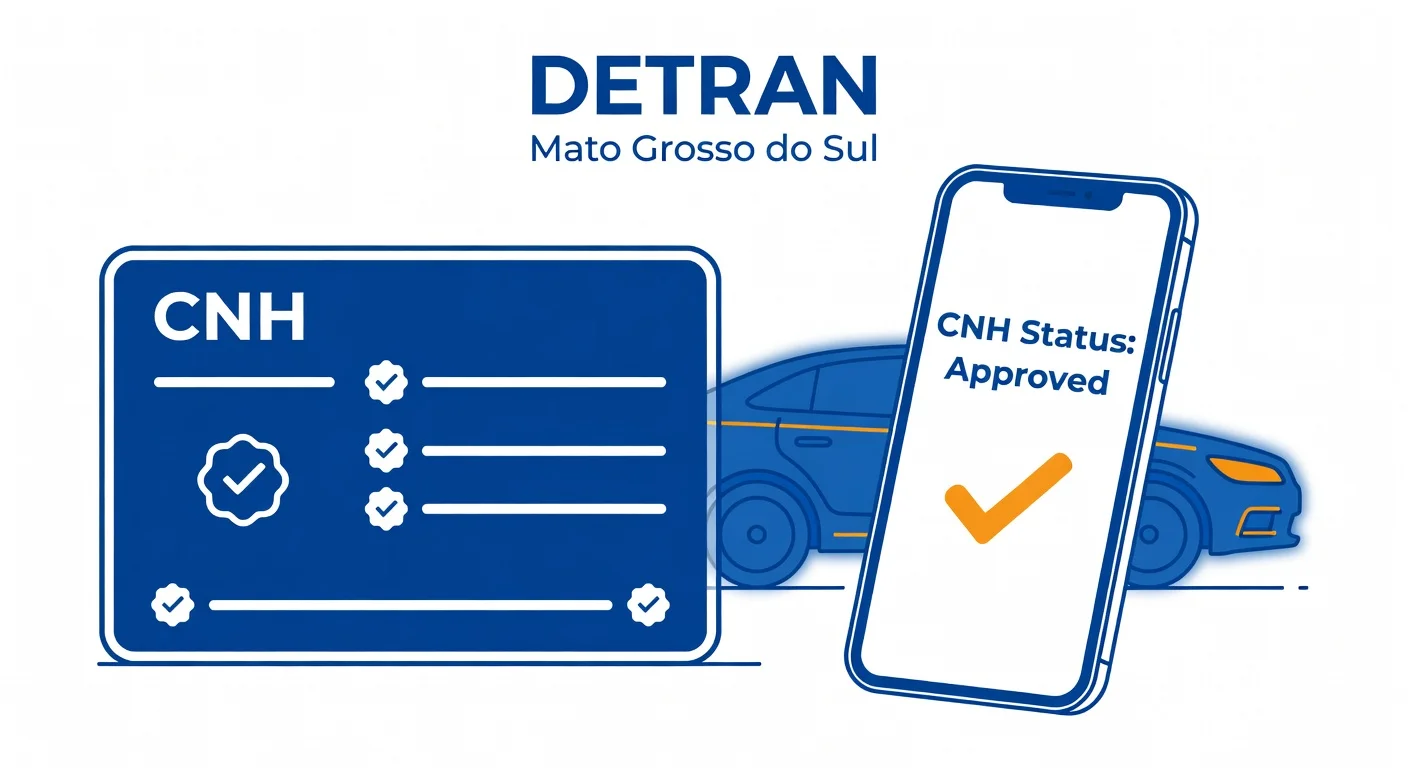 Consulta CNH Detran MS: Situação, Pontos e Renovação em Mato Grosso do Sul