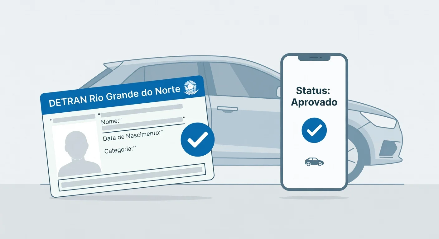 Consulta CNH Detran RN: Situação, Pontos e Renovação em Rio Grande do Norte