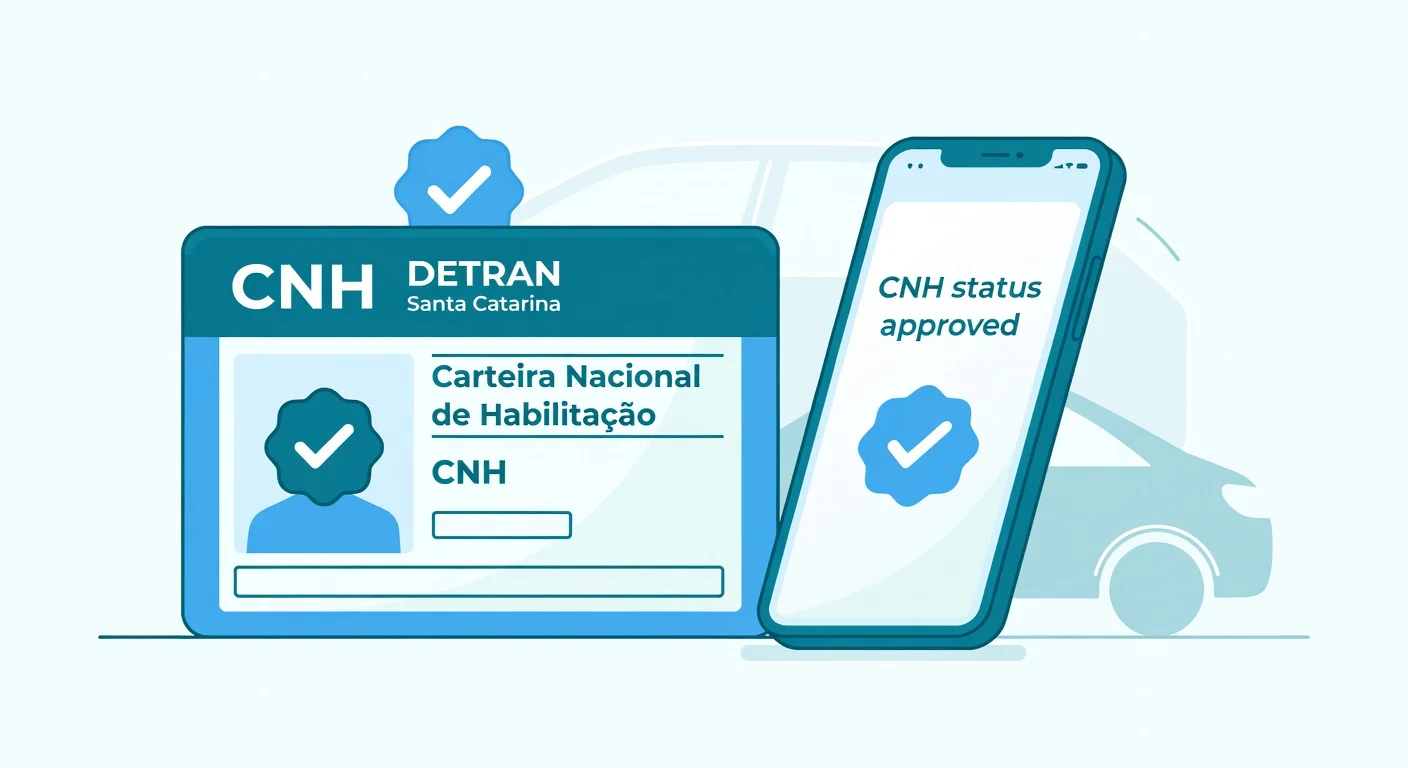Consulta CNH Detran SC: Situação, Pontos e Renovação em Santa Catarina