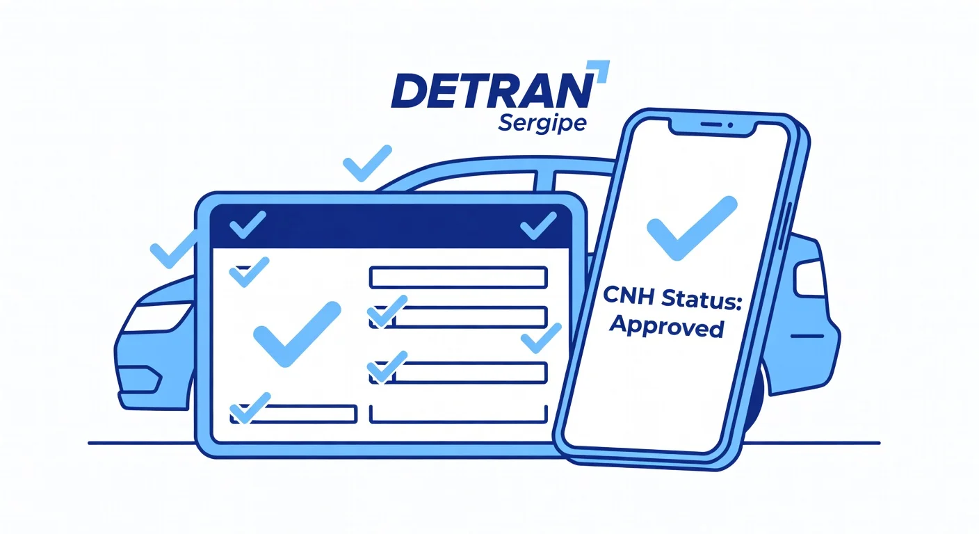 Consulta CNH Detran SE: Situação, Pontos e Renovação em Sergipe